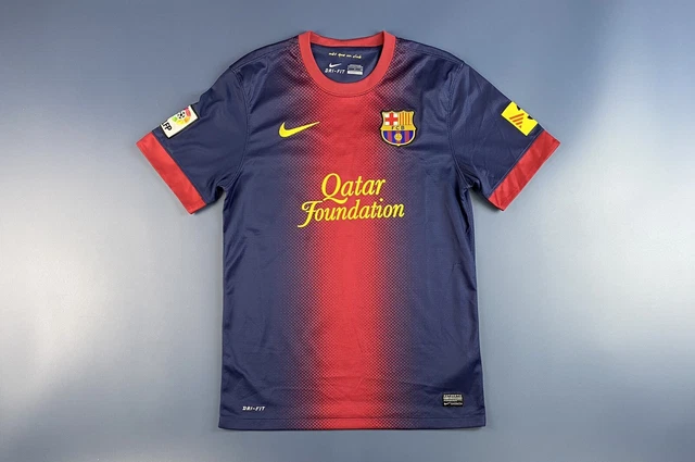 Fc Barcelona 2012/2013 Home Football Shirt Nike Soccer Jersey Adult Size S