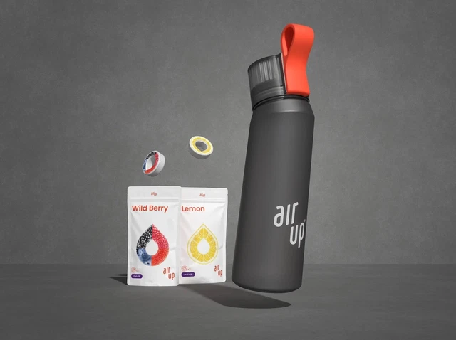 NEW GENUINE AIR up water bottle 650ml with 3 pods - Free Postage ...