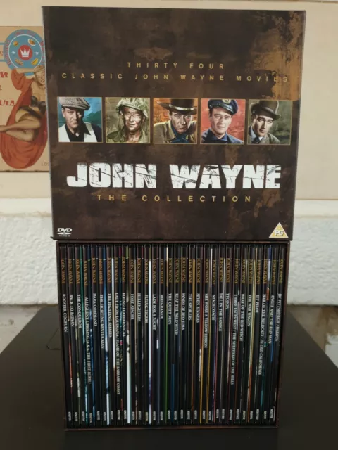 Coffret Collection John Wayne 30 dvd jamais servi état neuf