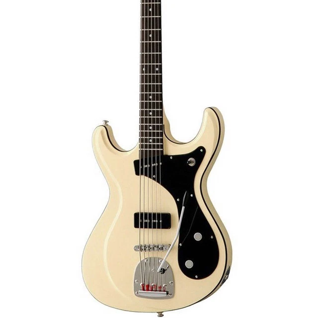 Eastwood Guitars Sidejack Bass VI Vintage Cream – Mosrite Tribute NEW! Eastwood Guitars Sidejack Bass VI Vintage Cream – Mosrite Tribute NEW!