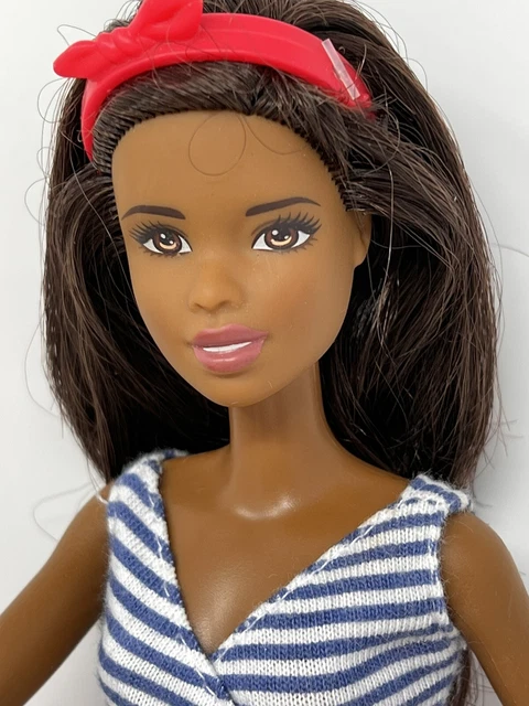 BARBIE AFRICAN AMERICAN Doll Fashionistas Flat Feet 2015 Mattel non-bendable (A $12.27 - PicClick CA