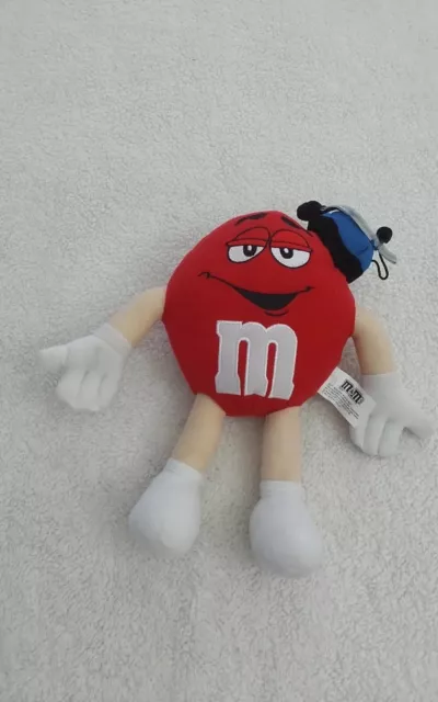 Mars M&Ms Red Plush Chocolate Guy Wearing Headset 2007