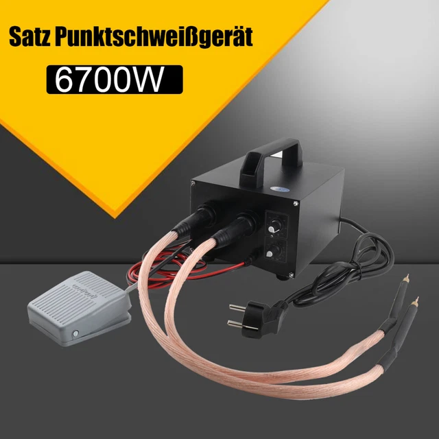 Punktschweißgerät Pour Batteries 220V 1600A 6700W - Soudure Nickel 0.08-0.2mm - Garantie 3 Ans