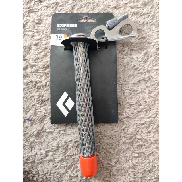 (V) New Black Diamond Express ice screw climbing 19cm