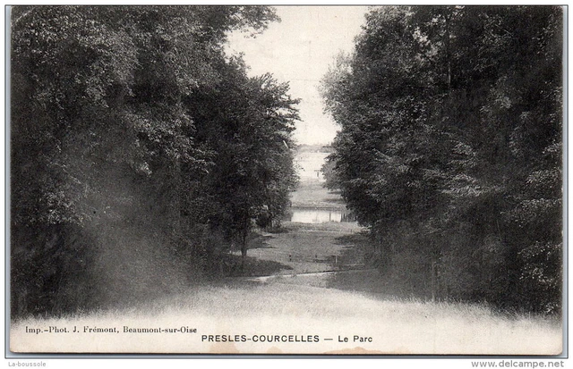 95 PRESLES COURCELLES - le parc.