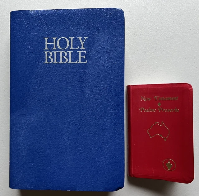 HOLY BIBLE KING James Version Words of Christ in Red Letter Zondervan ...