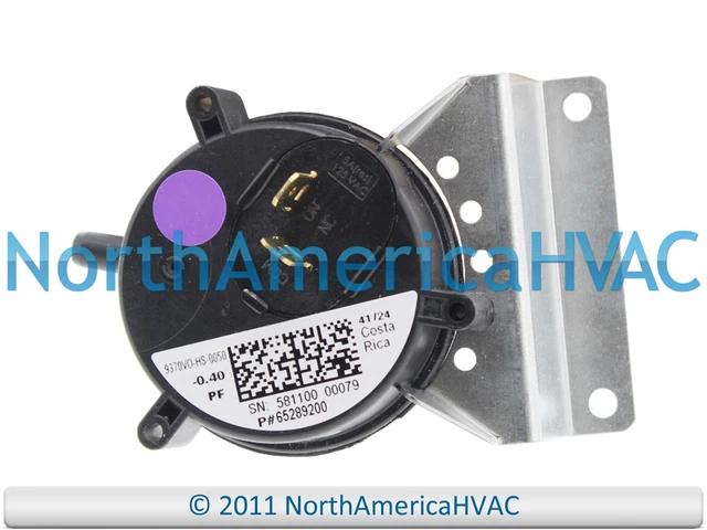 thumbnail interactive-video image 1 of Furnace Air Pressure Switch – Fits Honeywell Lennox Armstrong Ducane, Replaces IS20152-3387 1 of 5
