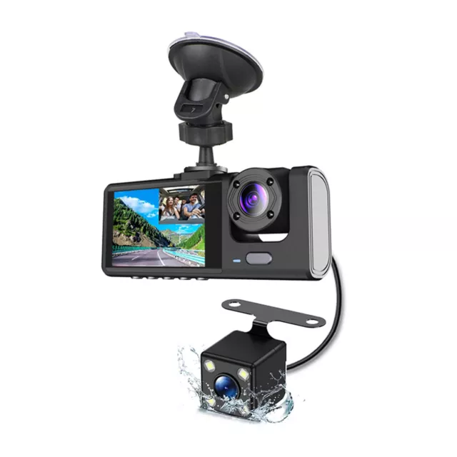 Dashcam vorne und hinten innen, 3 Kameras, 1080P + 720P + 480p, Y2K3