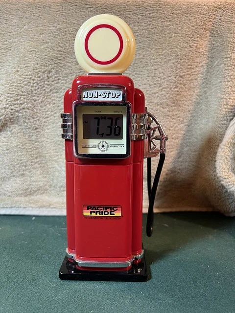 Marksman Replica Gasoline Pump Alarm & Digital Clock