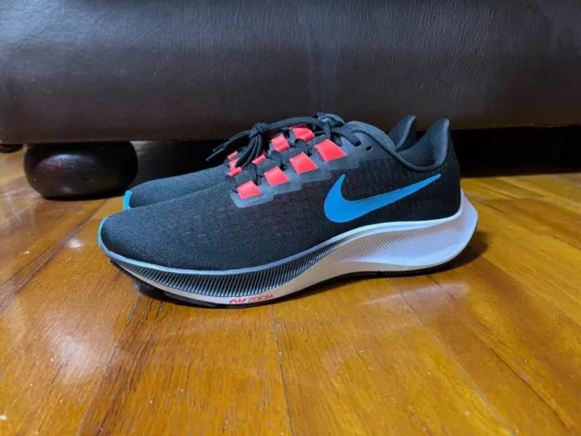 Nike Air Zoom Pegasus 37 Black Running Shoes Mens Size Us9-13 Rrp $180 Infinity