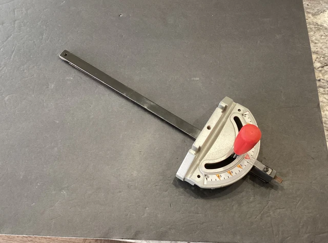 Craftsman 10" Table Saw Adjustable Miter Gauge 113 & 315 Model 3/4” x 3/8” Bar