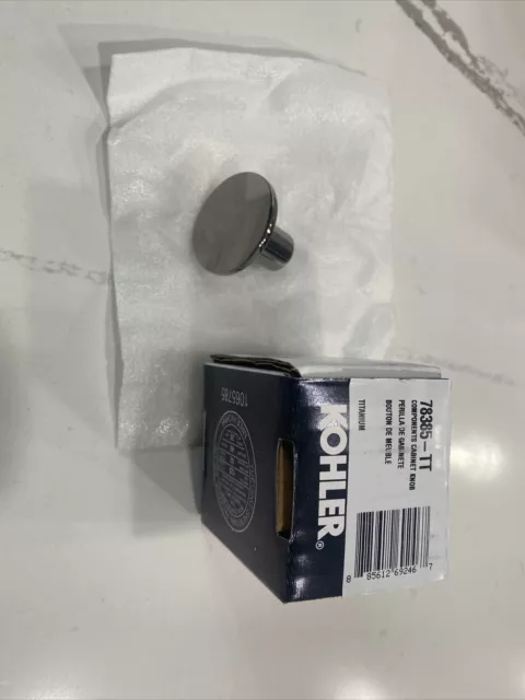 Kohler Components Cabinet Knob Titanium K-78385-TT