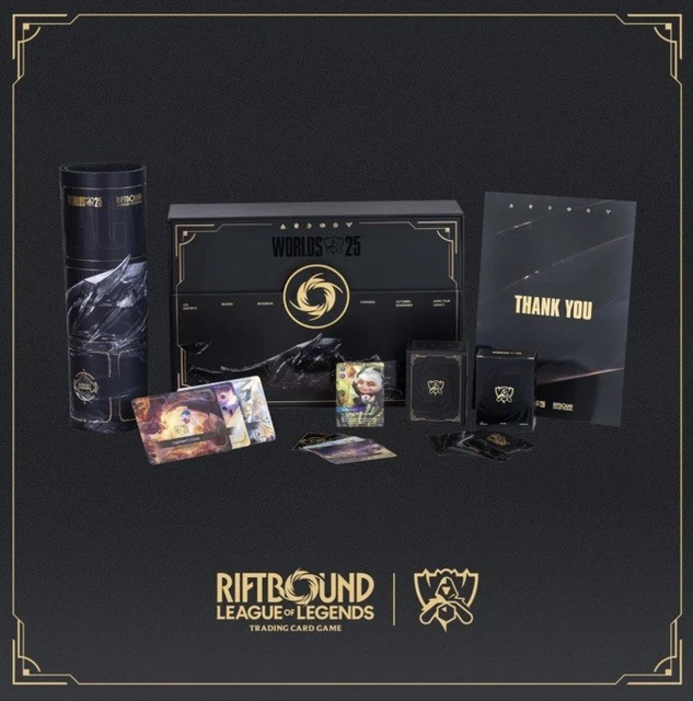 RIFTBOUND LEAGUE OF Legends TCG Exclusive Worlds Bundle ENGLISH WCS25 ...