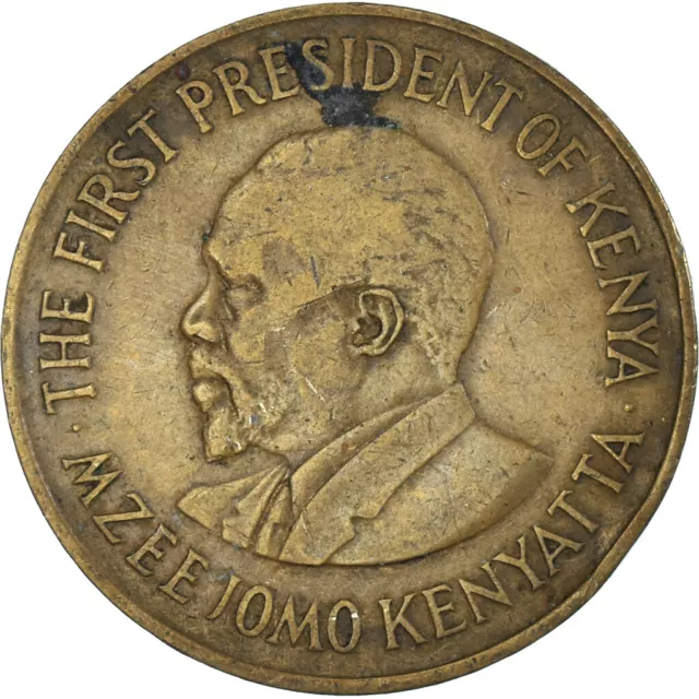 [#1335701] Kenya, 10 Cents, 1975