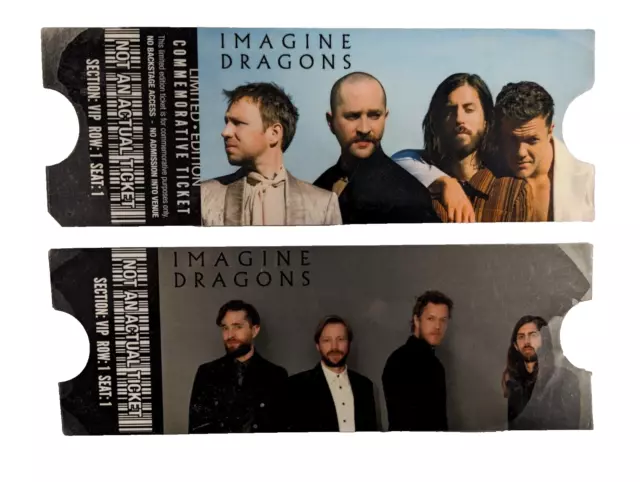 Imagine Dragons Commemorative VIP Ticket