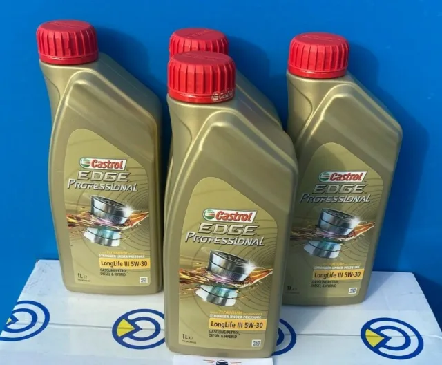 4 Litri Castrol Edge 5W30 Titanium Professional Long Life Iii Ll03 504 00 507 00