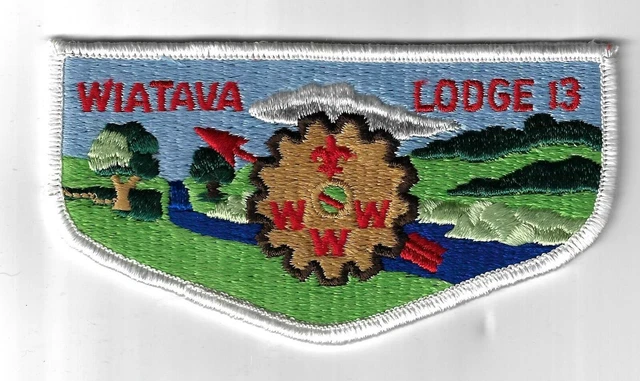 OA 13 Wiatava Flap pb WHT Bdr. Orange County, California