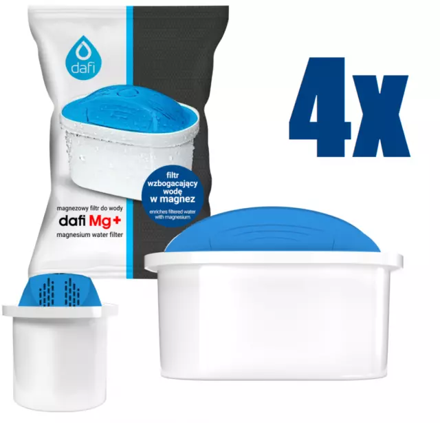 4x filtro de agua de magnesio DAFI UNIMAX MG+