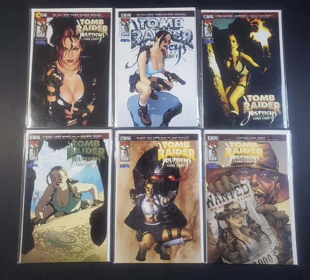 Top Cow Tomb Raider Journeys Starring Lara Croft #1-5, 7-12 🔥🔥🔥