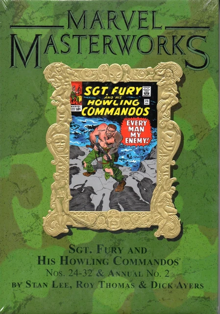 Marvel Masterworks Mmw Vol 143 "Sgt Fury Vol 03" Dm Foil Variant Hc
