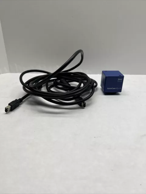 Zeiss iCc 3 AxioCam Microscope Camera 426551-9902-000 Rev.3/3.06/1.01