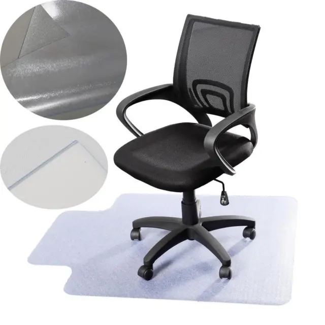 Pro Desk Office Chair Floor Mat Protector for Hard Wood Floors 48'' x 36'' New