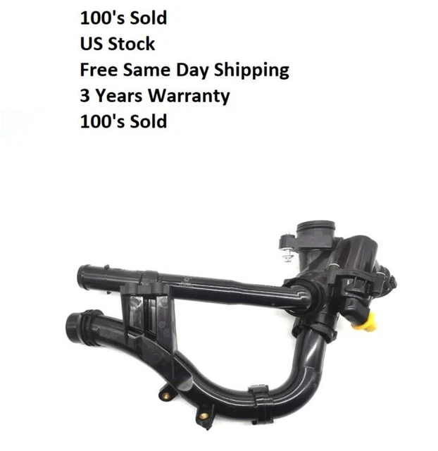 COOLANT THERMOSTAT HOUSING Ass For Mercedes Benz C300 E300 GLC SLC