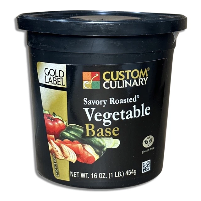 Roasted Vegetable Base by Custom Culinary | Tribeca Curations | 1 Pound Tub