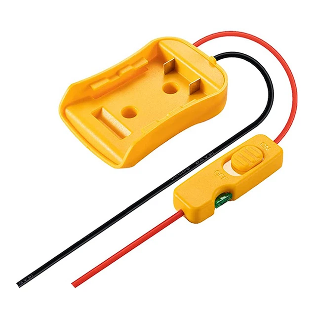 POWER WHEELS DEWALT 20V Battery Conversion Kit for DIY Use RC Car