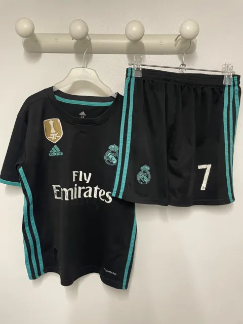 Real Madrid T-Shirt Garçon Poly Enfants Cadeau de Football