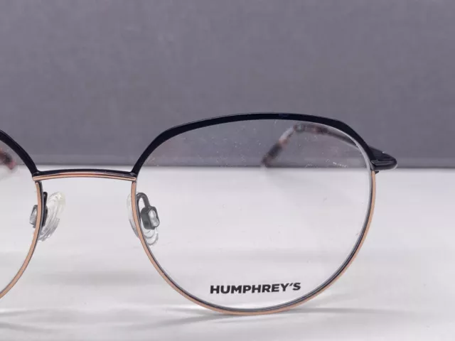 Humphreys Brille Damen rund Schwarz Panto Oval  Eschenbach 582296