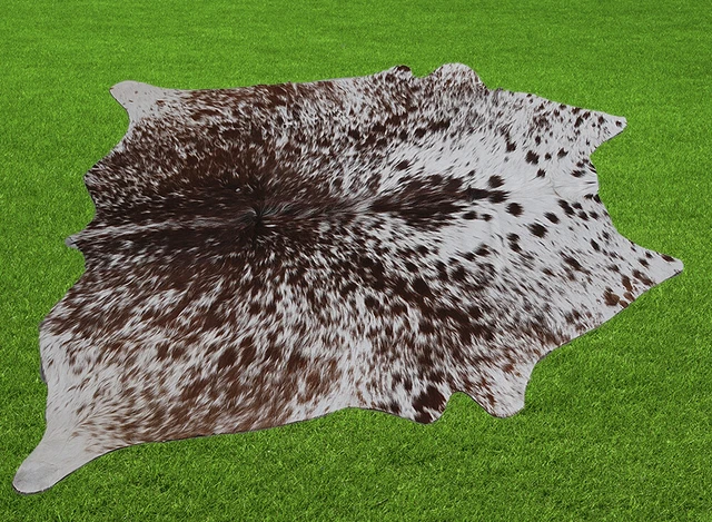 100% Nuevas Alfombras de Cuero de Vaca Área Cuero (47"" x 47") Cuero de Vaca SA-1599
