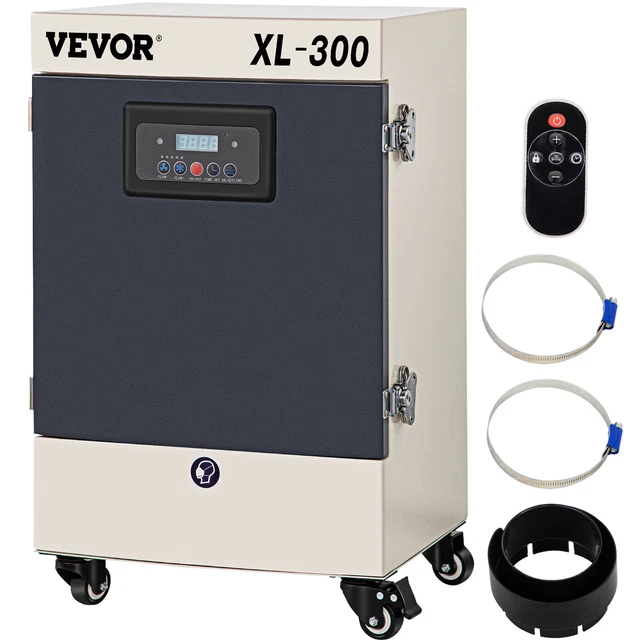 VEVOR 330W Pure Air Fume Extractor 6 Filter Smoke Purifier for Laser Engraver