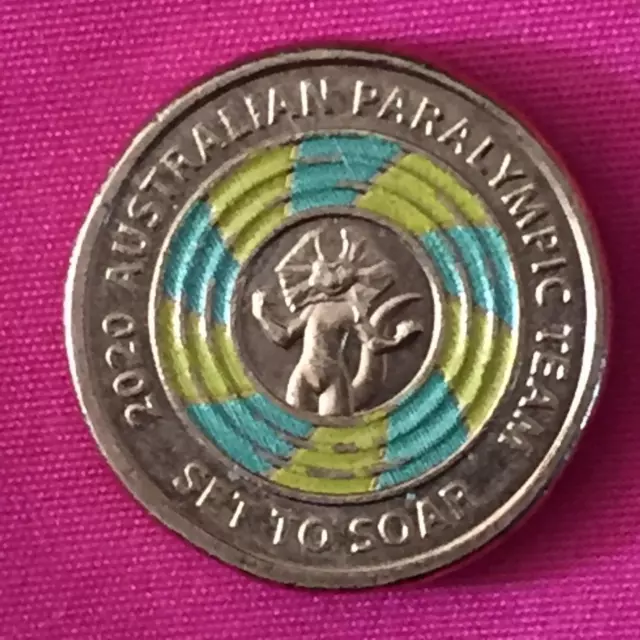 2020 Australian Paralympic Team Set To Soar 2 Two Dollar Coin