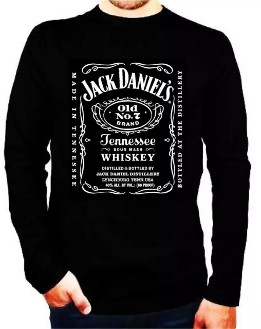 Camiseta Manga Larga  Jack Daniels