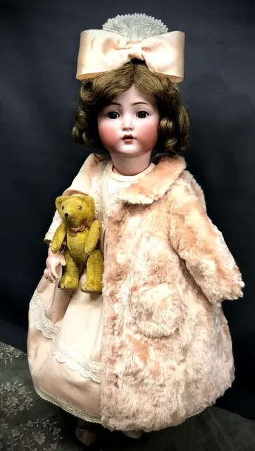 19" K*R 117n Mein Liebling Flapper IN FACTORY-ORIGINAL COND. Antique German Doll