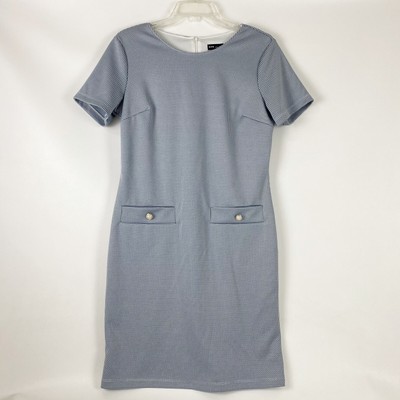 Kate And Lily Women's Blue White Shift Dress Size 10