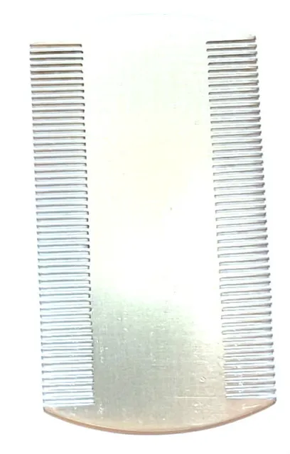 Nit Comb Metal Large 4" Double Sided Head Lice Metal Hair Nit Comb Headlice Nits 11