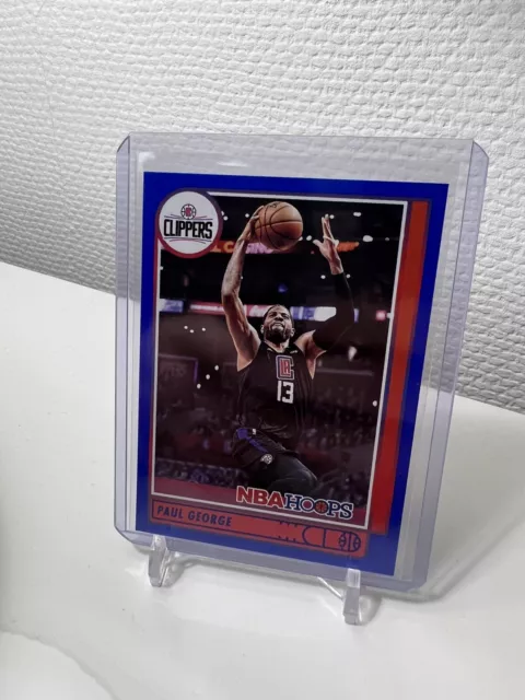 Panini Hoops 21-22 - Paul George Blue Parallel - L.A. Clipper Los Angeles NBA