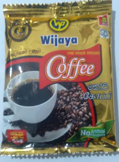 CEYLON Black Coffee been ground fine Powder pure Natural grade A Quality 50g.fre