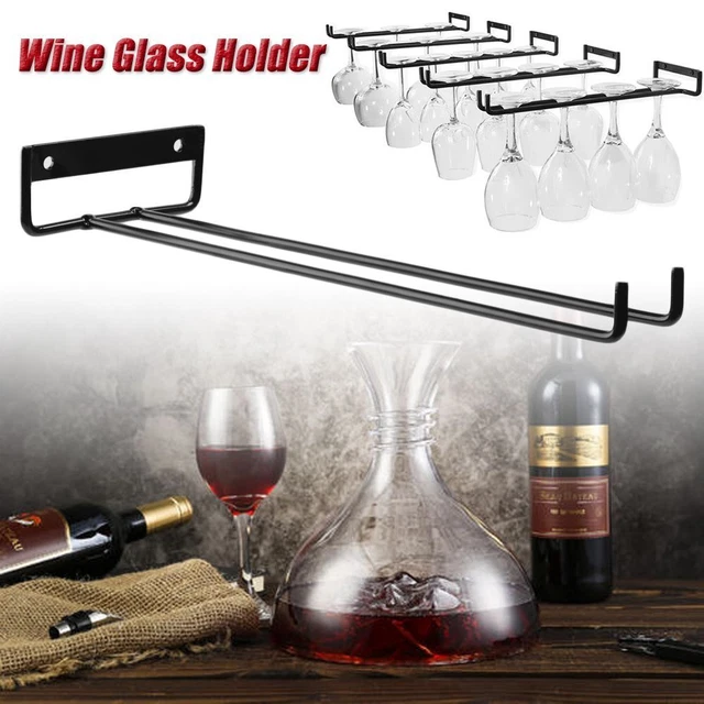 Soporte para estante de vástago estante colgante vaso de vino almacenamiento de copa