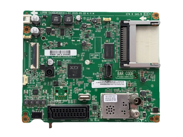Carte Mère TV LG 65UF850V-ZB - Référence EAX66466803, Testée, Sans Problème RGB, Occasion