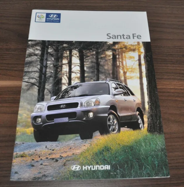 Hyundai Santa Fe Sales Brochure Prospekt DE CH