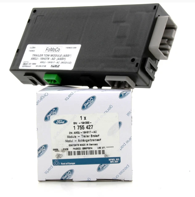 NEW FORD MONDEO Mk4 Trailer Brake Module Am2J19H517Ac 1755427 Genuine