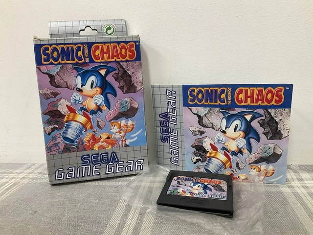 SEGA GAME GEAR Sonic The Hedgehog Chaos £44.99 - PicClick UK