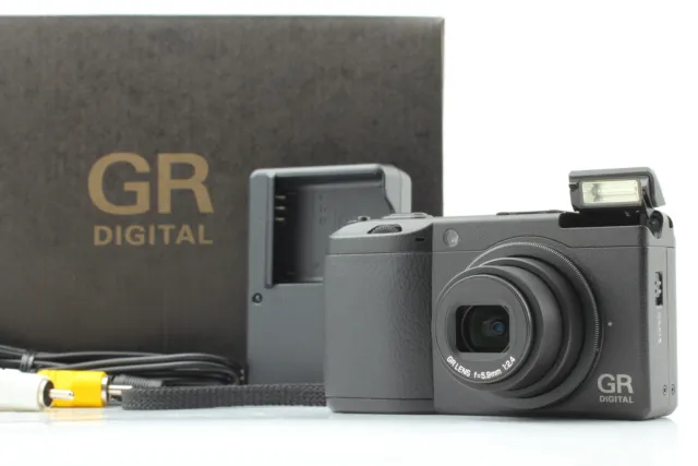 SH:219  [ TOP MINT in Box ] RICOH GR DIGITAL II 10.1MP Digital Camera From JAPAN
