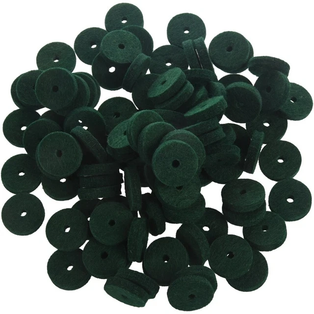 90Pcs Piano Keyboard Washer Piano Felt Balance Rail Punchings Washers Repair Ph