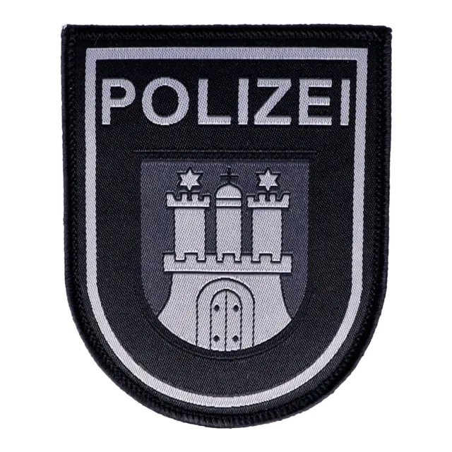 Abzeichen Polizei Hamburg tarn mit Klett
