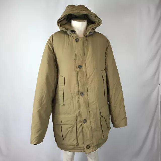 Woolrich ~ Mens Large ~ Arctic Down Filled Parka Coat 8241