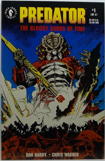 Predator The Bloody Sands of Time 1-2 Complete Series Set 1992 Dark Horse Comics